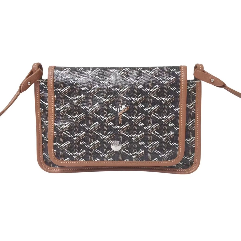 Goyard Wallet Pouch Plumet Shoulder Bag Leather